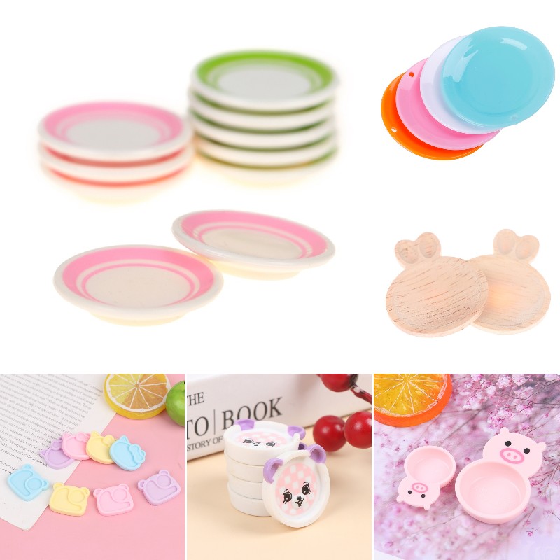 Home Cooking Meals - 1/12 Dollhouse minyatür sevimli tavşan domuz