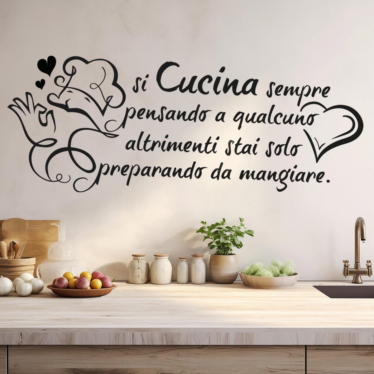 Home Cooking Meals - Fransız İtalyan Mutfak Aşçı Aşk Alıntı