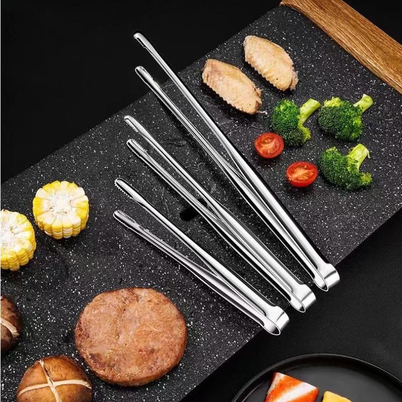 Home Cooking Meals - Paslanmaz Çelik Mutfak Maşası Kore Barbeküsü