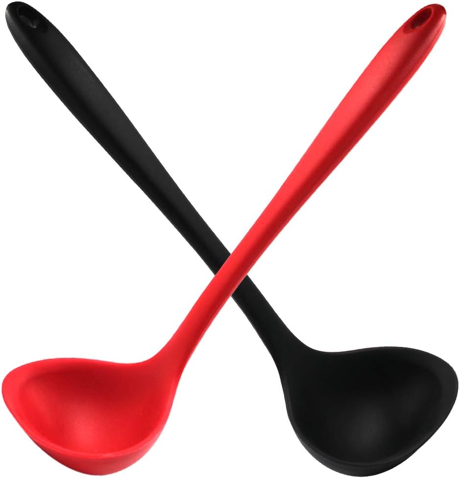 Silikon Kepçeler Çorba Kaşıkla - Home Cooking Meals incelemesi ve fiyatı
